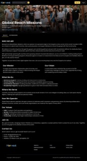 Harvest21 mission agency page